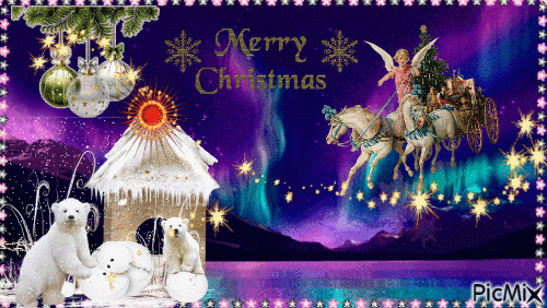 MERRY CHRISTMAS - Ingyenes animált GIF