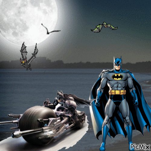 Batman - GIF animasi gratis