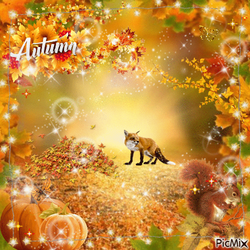 Autumn - GIF animé gratuit