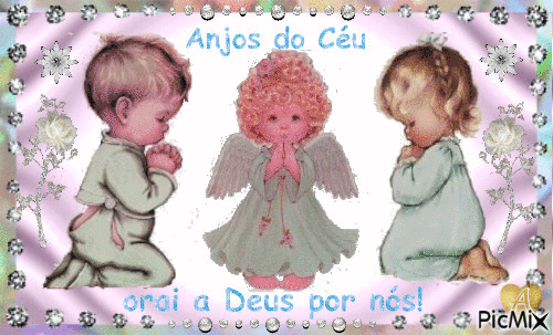 Anjos do Céu - Darmowy animowany GIF
