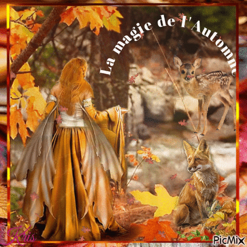 Magie d'automne - Darmowy animowany GIF