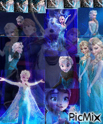Elsa irônica - Бесплатный анимированный гифка