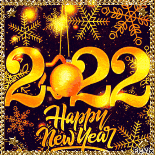 Happy New Year 2022...4 - Бесплатни анимирани ГИФ