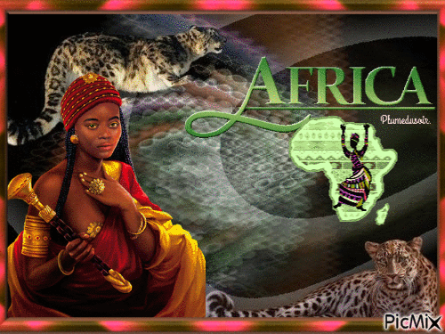 Afrique. - 免费动画 GIF