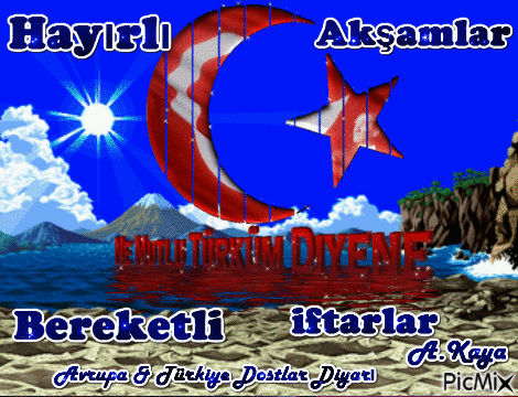 hayirli iftarlar - Бесплатный анимированный гифка