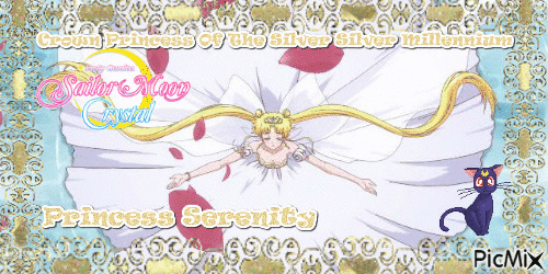 Princess Serenity - GIF animate gratis