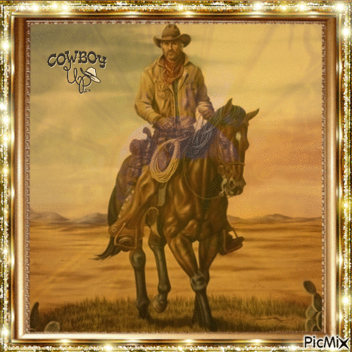 Cowboy - Darmowy animowany GIF