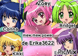 Mew mew power- Erika3622 - Gratis animerad GIF