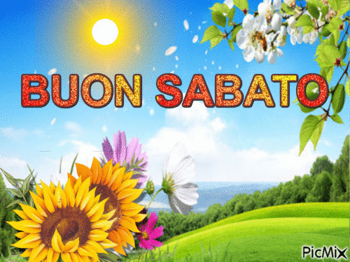 BUON SABATO - Ingyenes animált GIF