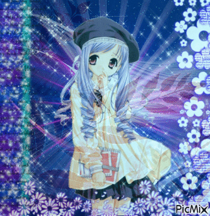 ♥Anime Girl♥ - 無料のアニメーション GIF