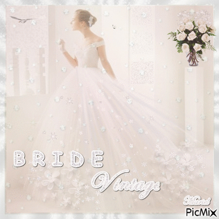 BRIDE VINTAGE*MARIEL - Бесплатный анимированный гифка