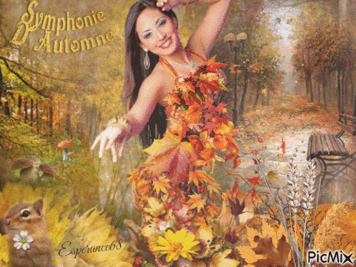 🍂 Symphonie D'automne 🍂 - Ilmainen animoitu GIF