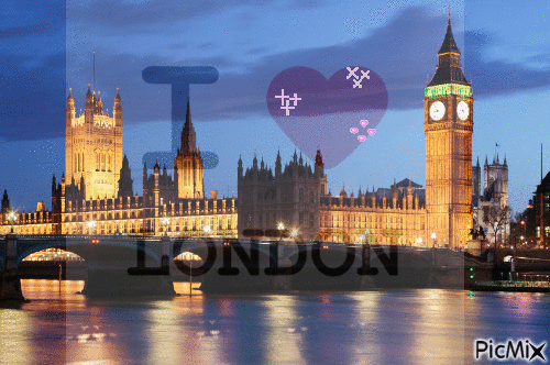 I Love Londres ! - GIF animasi gratis