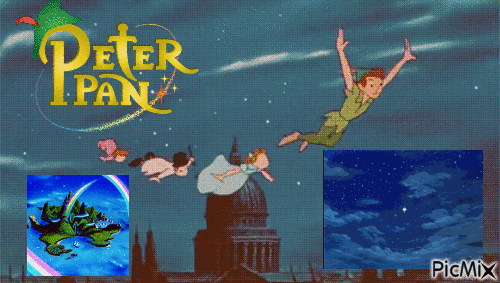 peter pan - 免费动画 GIF