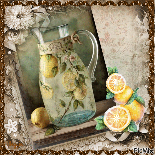 citrus drink - Darmowy animowany GIF