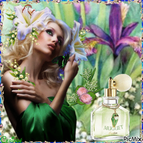 Spring parfumes - Gratis geanimeerde GIF