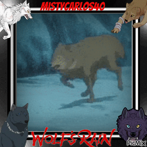 Wolf's Rain - Darmowy animowany GIF
