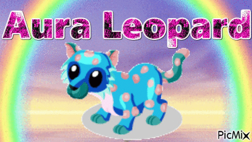 Aura Leopard - Bezmaksas animēts GIF