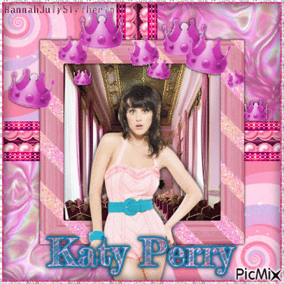 ##♥##Katy Perry in Pink Tones##♥## - Animovaný GIF zadarmo