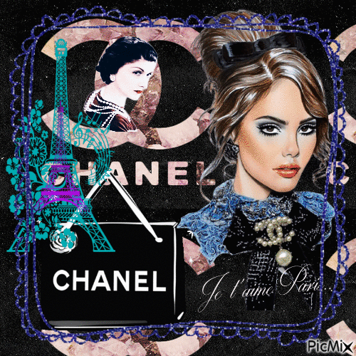 Chanel Paris - Zdarma animovaný GIF