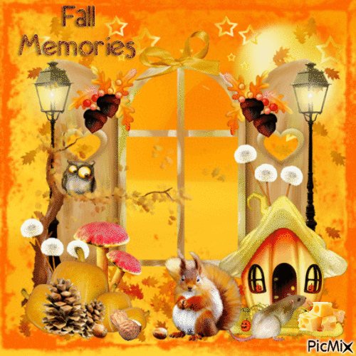 Fall Memories - Darmowy animowany GIF