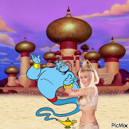 Jeannie and the Genie - gratis png
