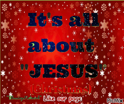 It's all about Jesus - GIF animate gratis