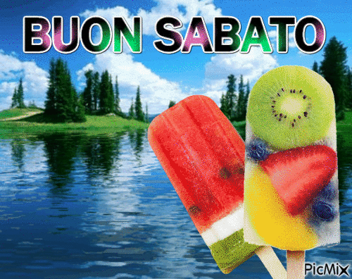 BUON SABATO - Free animated GIF