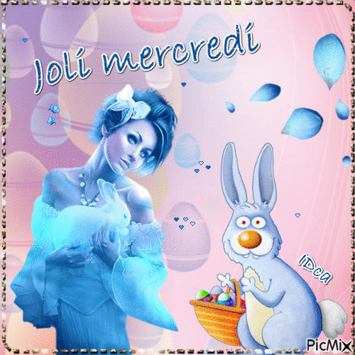 Joli mercredi - Бесплатный анимированный гифка