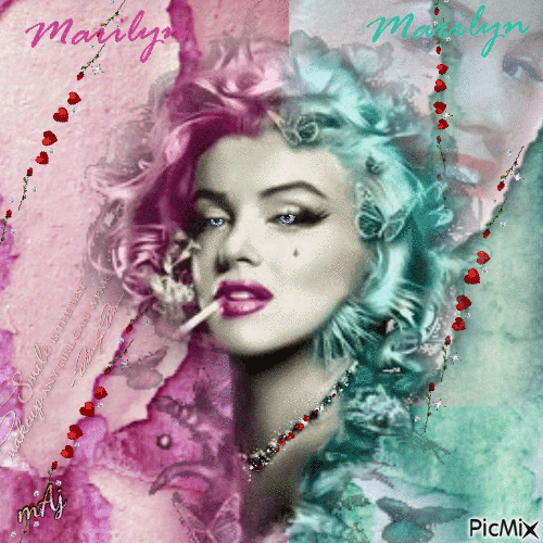 Concours " Marilyn Monroe" - 無料のアニメーション GIF