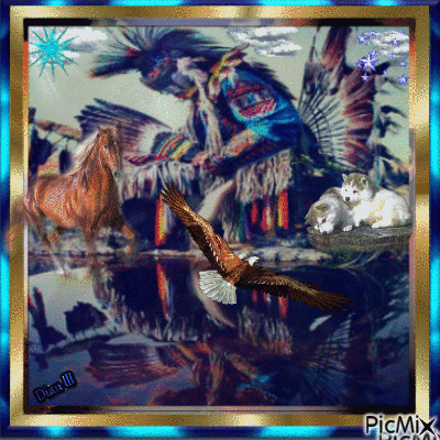 Our Native Brothers. - GIF animate gratis