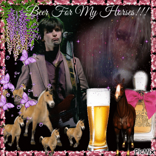 Beer For My Horses!!! - Free animated GIF