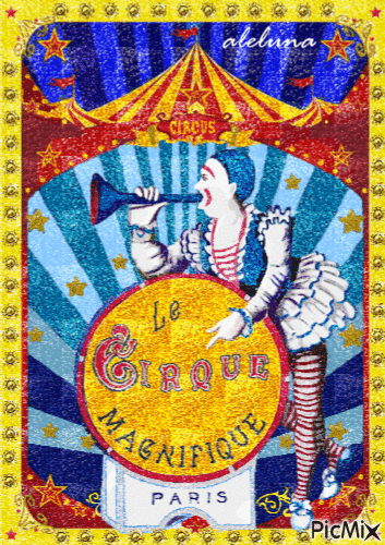 Le Cirque Magnifique - Darmowy animowany GIF