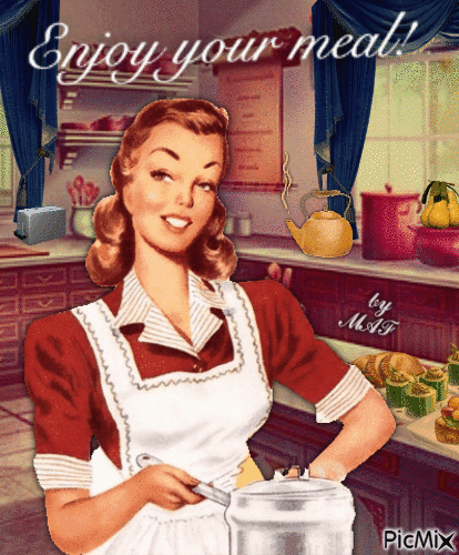 Enjoy your meal - Free animated GIF