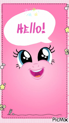 Hello- Card. 🙂 - Darmowy animowany GIF