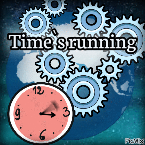 Time`s running - Darmowy animowany GIF