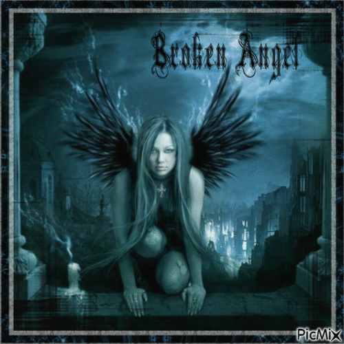 Gothic angel - Bezmaksas animēts GIF
