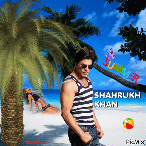 Shahrukh Khan - GIF animado grátis
