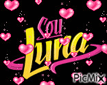 soy luna - Бесплатный анимированный гифка