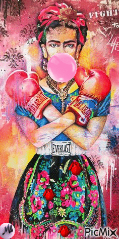 Esta Frida, nuestra Frida - Бесплатный анимированный гифка