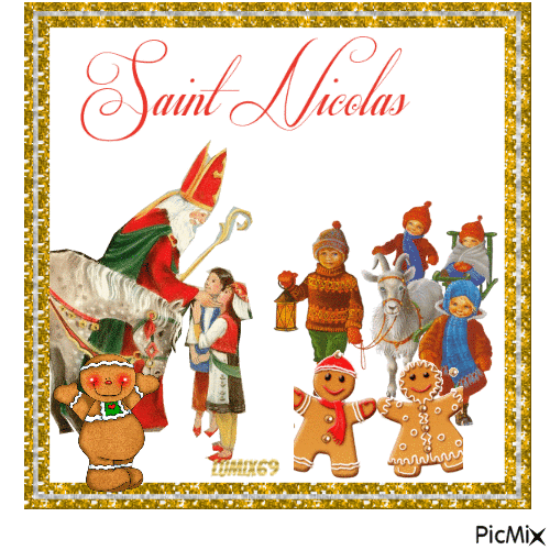 saint nicolas - GIF animate gratis