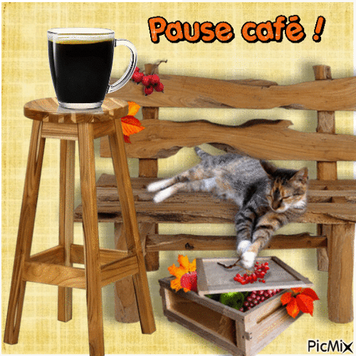 pause café - GIF เคลื่อนไหวฟรี