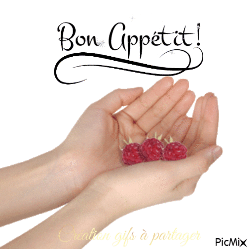 Bon appétit - Gratis geanimeerde GIF