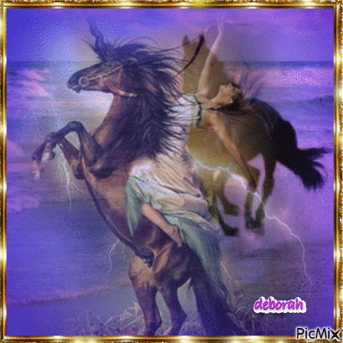 Sweet Horses - Besplatni animirani GIF