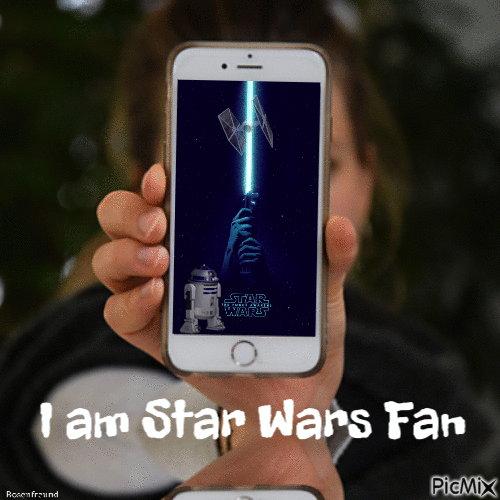 I am Star Wars Fan - Бесплатный анимированный гифка