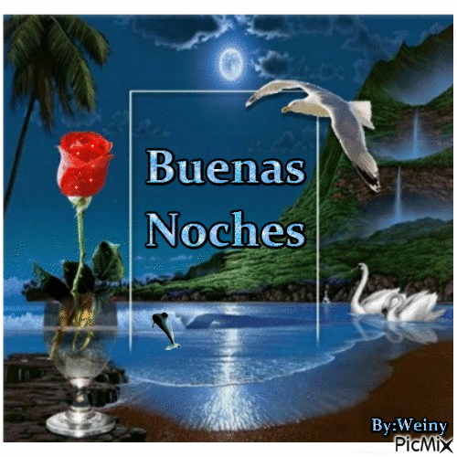 Buenas Noches - Бесплатный анимированный гифка