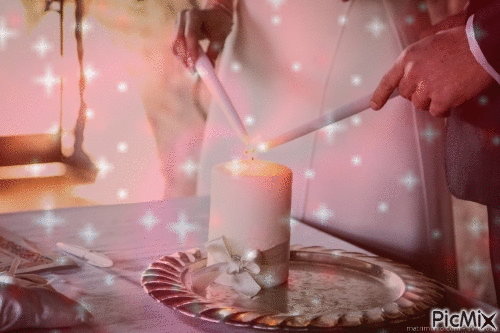 candele accese - Ilmainen animoitu GIF