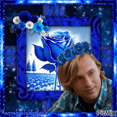 #♣#William Moseley in Blue#♣# - Free animated GIF