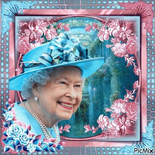 Elizabeth II, Reine d'Angleterre - 無料のアニメーション GIF