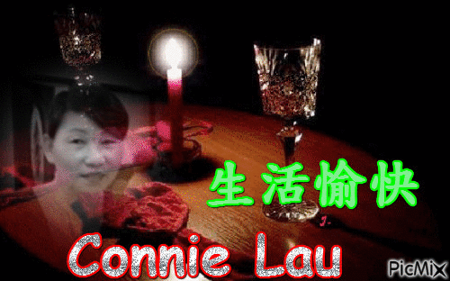 Connie Lau - GIF animado grátis